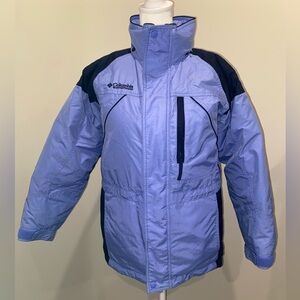 Columbia Sky Blue and Navy Jacket